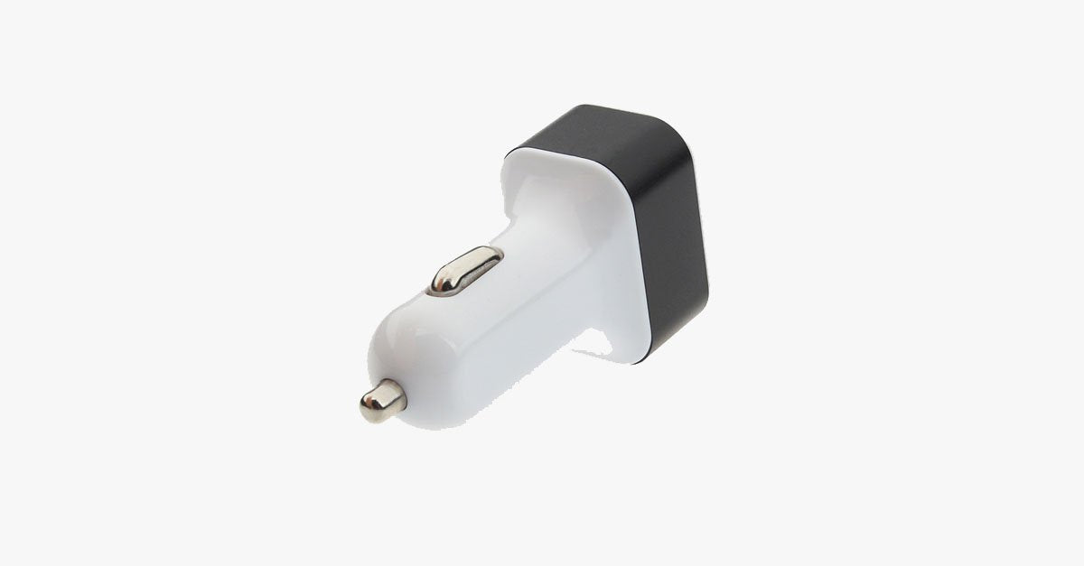 Hjemix | Universal 3-Port USB Bil lader – Lading av flere enheter i bilen din enkelt!