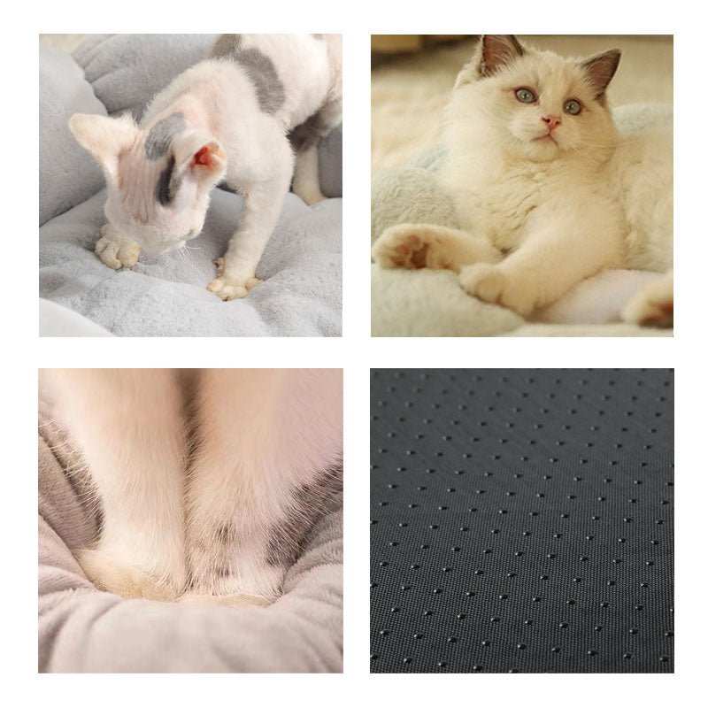 Hjemix | Dyp Søvn Blomst Form Katt Bed