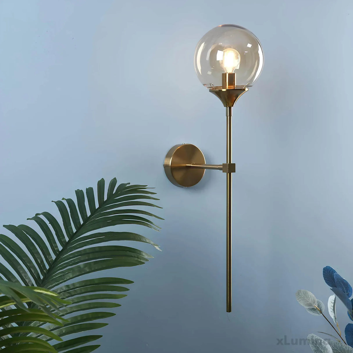 Hjemix | – Skandinavisk moderne glassvegglampe