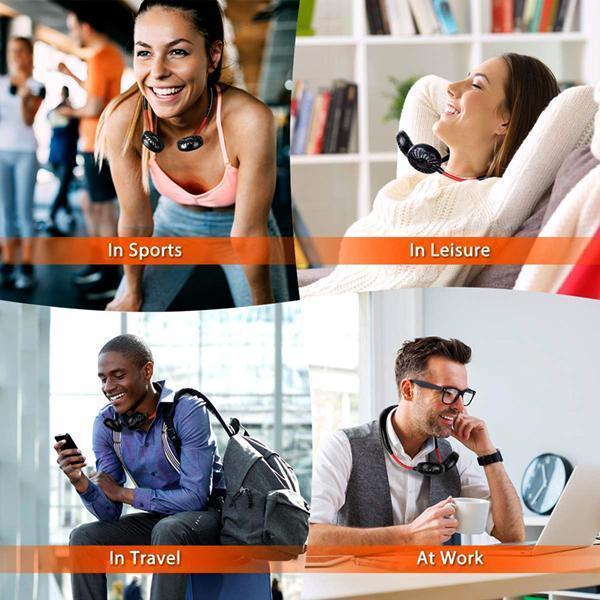 Hjemix | Battery Mini Neck Fans