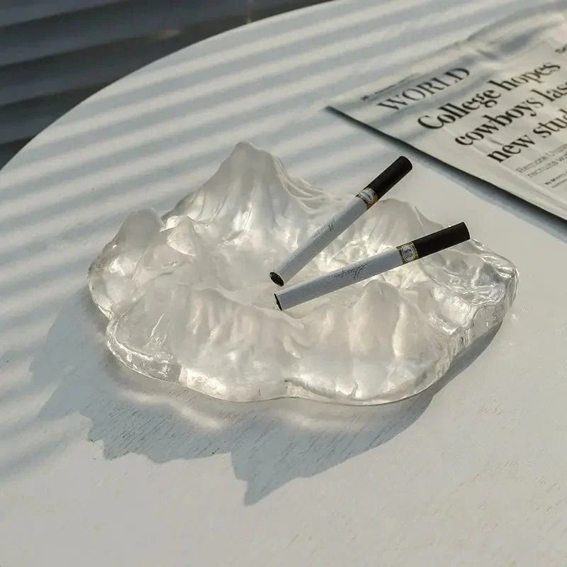 Hjemix | Ice Style Mountain Glass Askebeger Dekorasjon