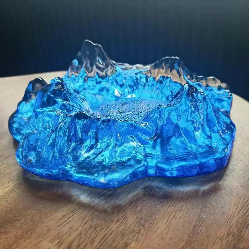 Hjemix | Ice Style Mountain Glass Askebeger Dekorasjon