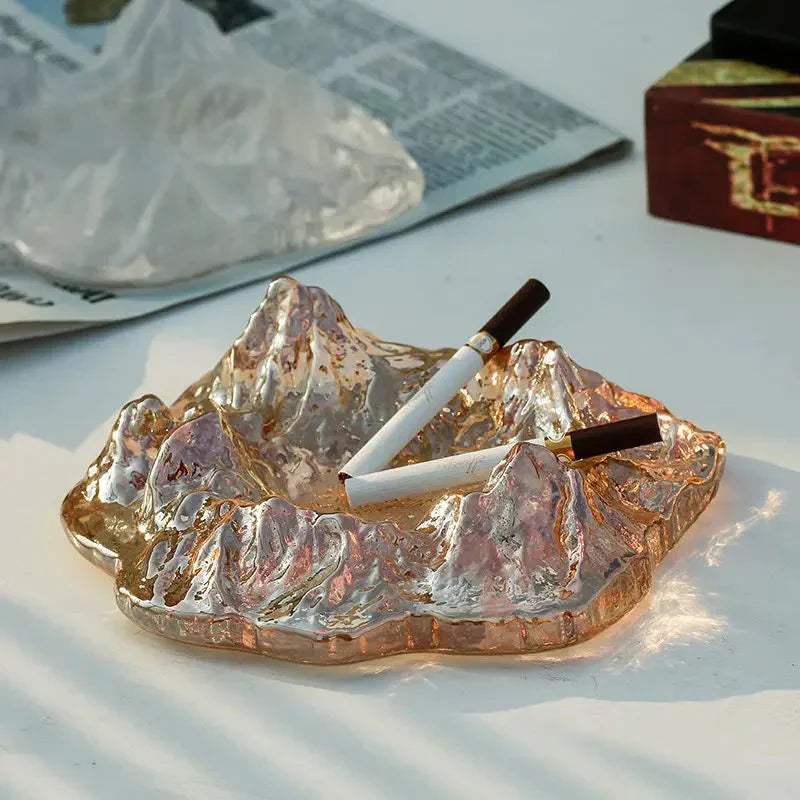 Hjemix | Ice Style Mountain Glass Askebeger Dekorasjon