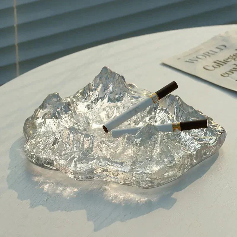 Hjemix | Ice Style Mountain Glass Askebeger Dekorasjon