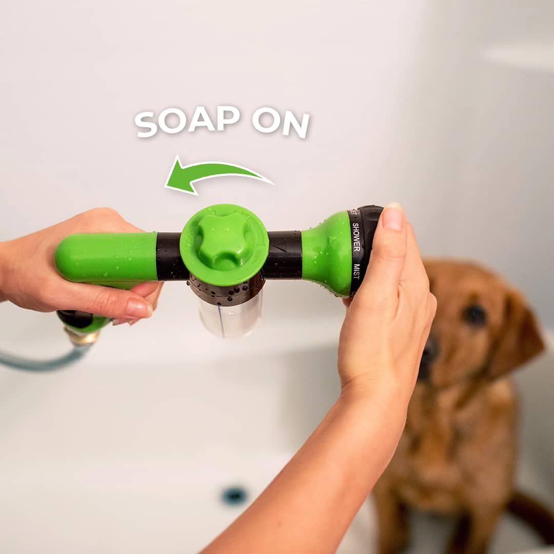 Hjemix | Hundefor dusj sprayer - WashBuddy