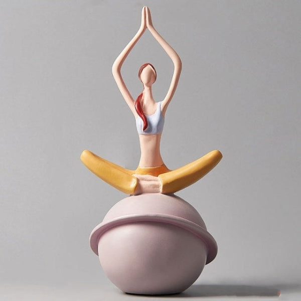 Hjemix | Yoga Dame Figurine Skulptur