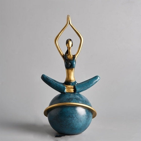 Hjemix | Yoga Dame Figurine Skulptur