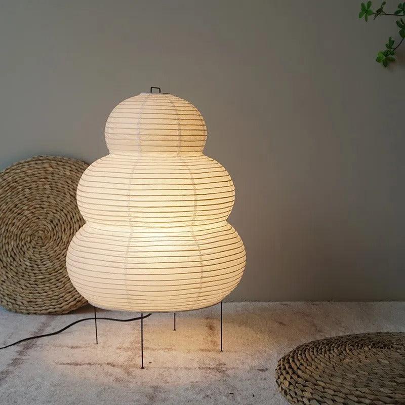 Hjemix | Japansk Snømann Bordlampe | Papir