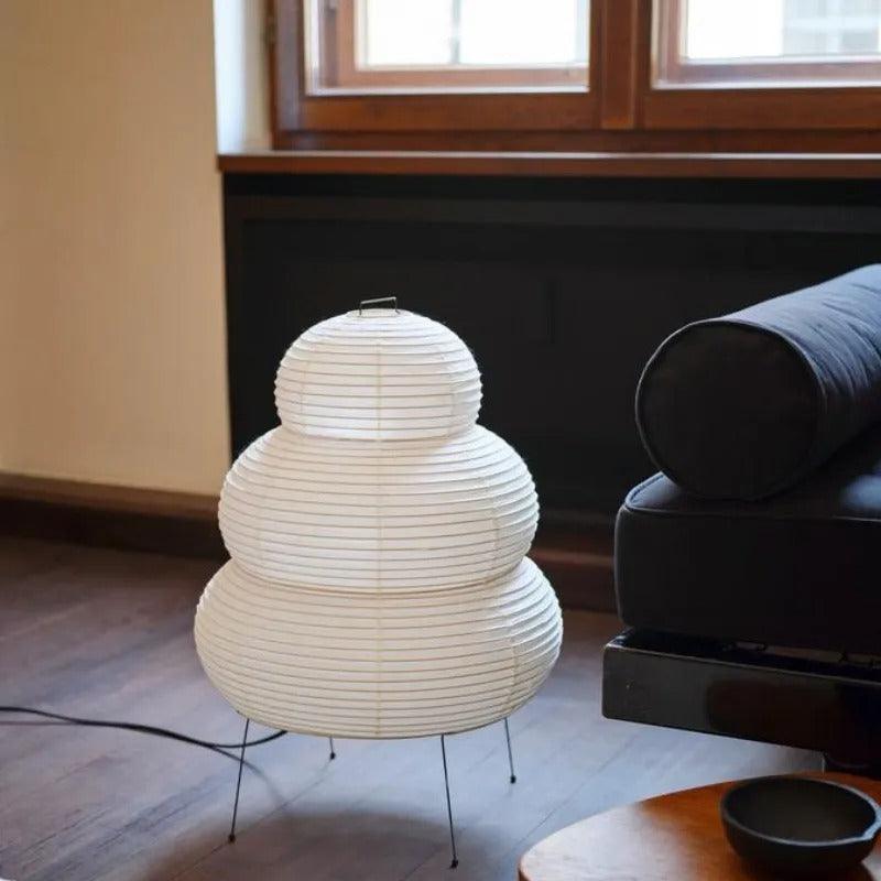 Hjemix | Japansk Snømann Bordlampe | Papir