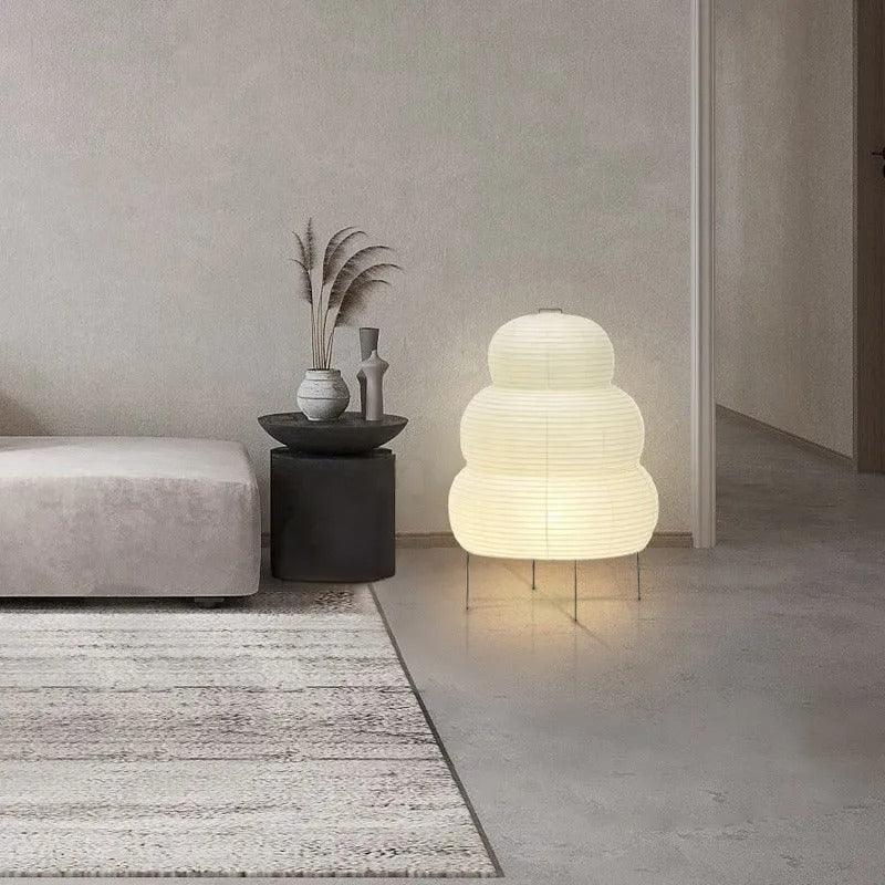 Hjemix | Japansk Snømann Bordlampe | Papir