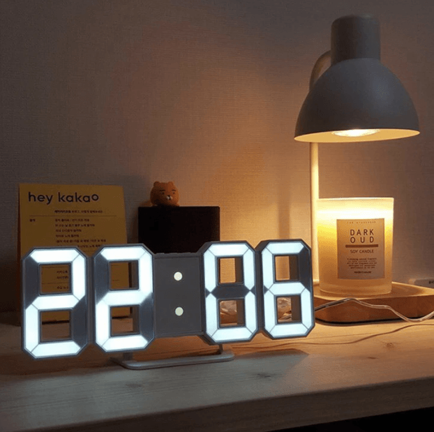 Hjemix | Smart 3D Digital Klokke Alarm