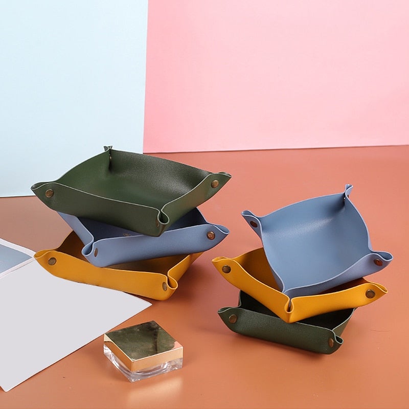 Hjemix | Læder Oppbevaringsbrett