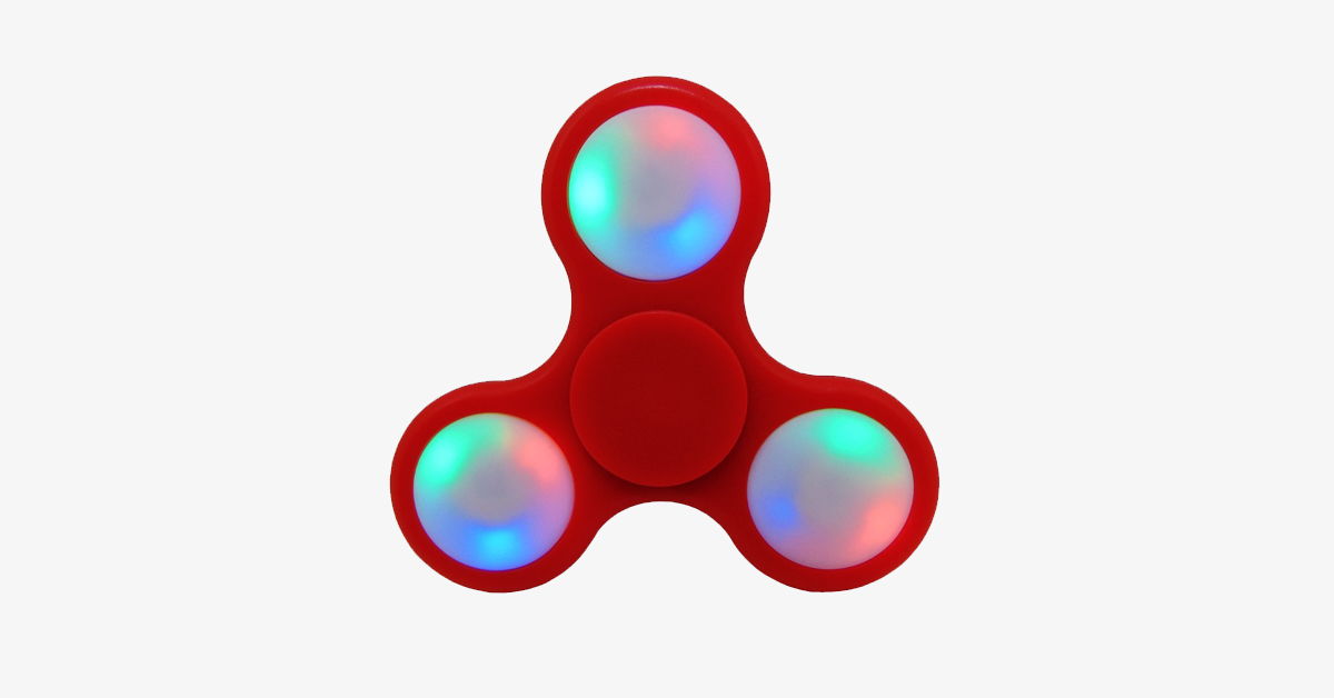 Hjemix | Fidget Spinner med LED – La oss spinne!