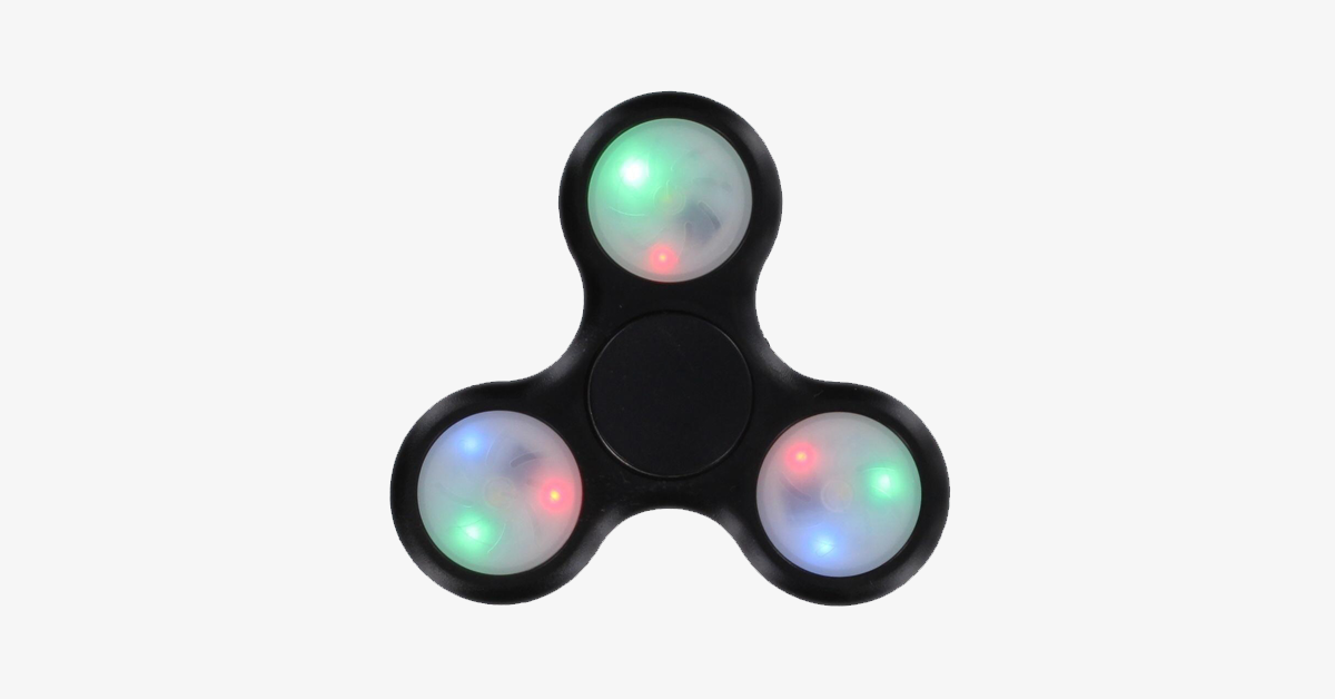 Hjemix | Fidget Spinner med LED – La oss spinne!