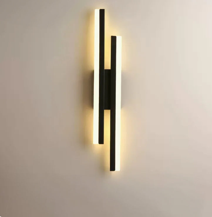 Hjemix | DoubliGlow | Minimalistisk moderne LED vegglampe