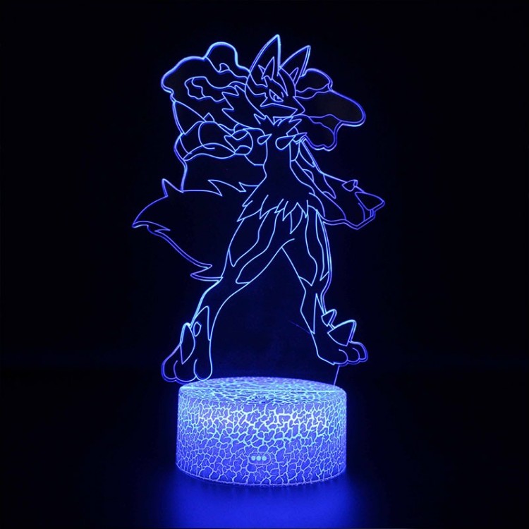 Hjemix | 3D Lampe Pokémon Lucario