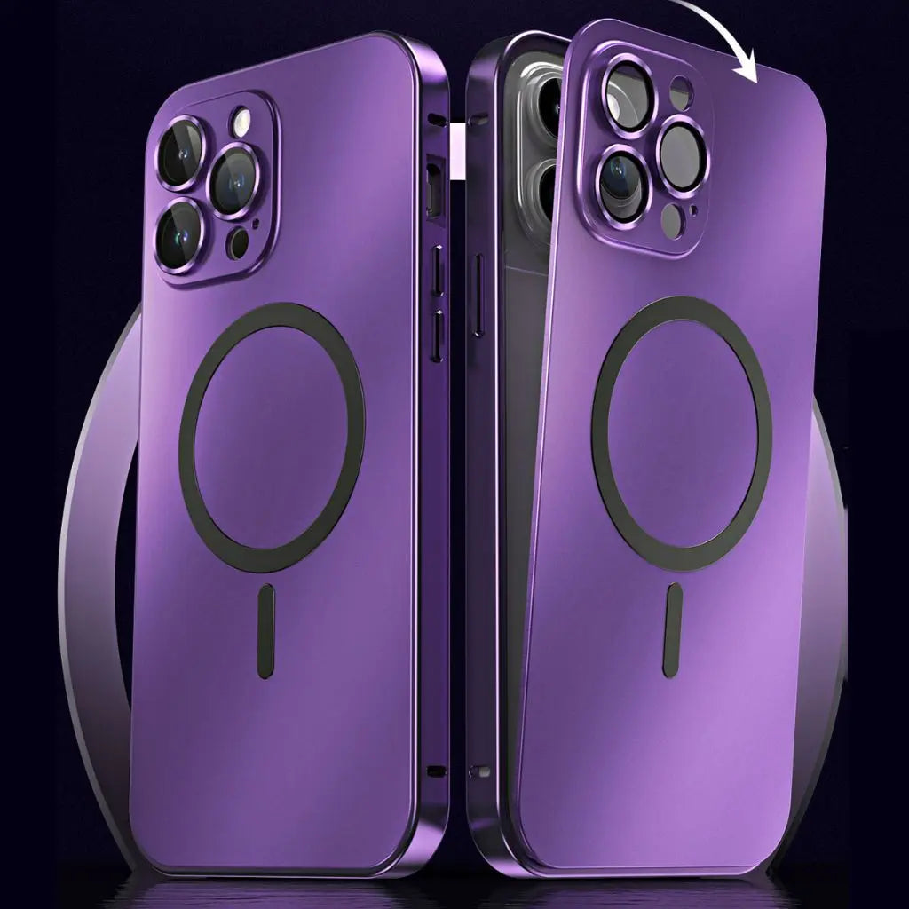 Hjemix | Magnetisk metall skall for iPhone – Robust beskyttelse med et elegant design og MagSafe-kompatibilitet