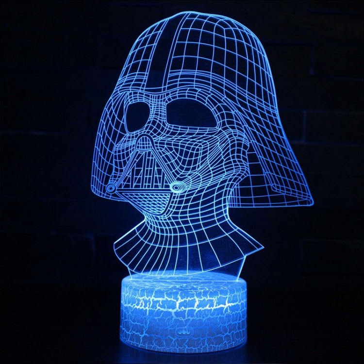 Hjemix | 3D Lampe Star Wars Hjelm Darth Vader