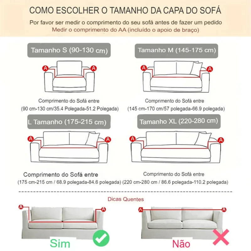 Hjemix | Sofa trekk laget av jacquardstoff - Zion™
