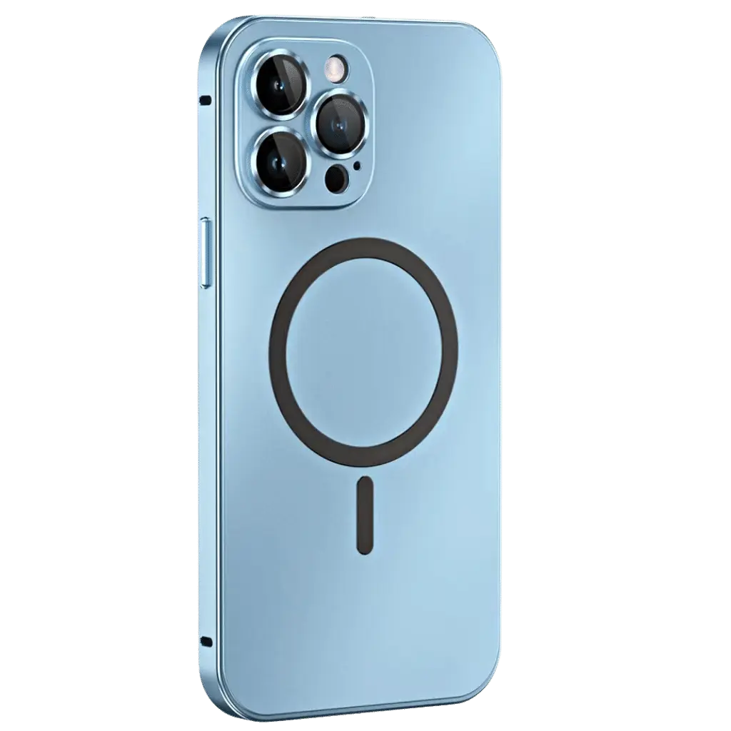 Hjemix | Magnetisk metall skall for iPhone – Robust beskyttelse med et elegant design og MagSafe-kompatibilitet