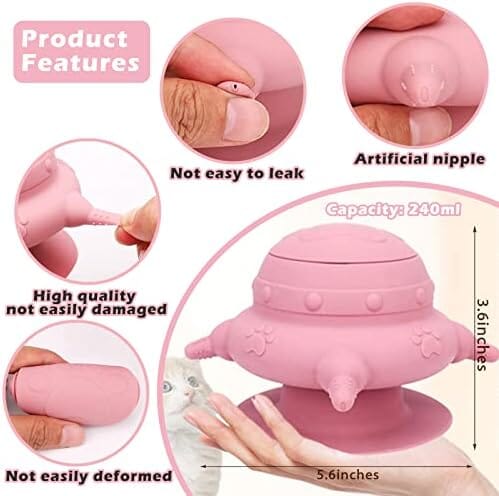 Hjemix | Fôrskål med 4 brystvorter for amming av valper