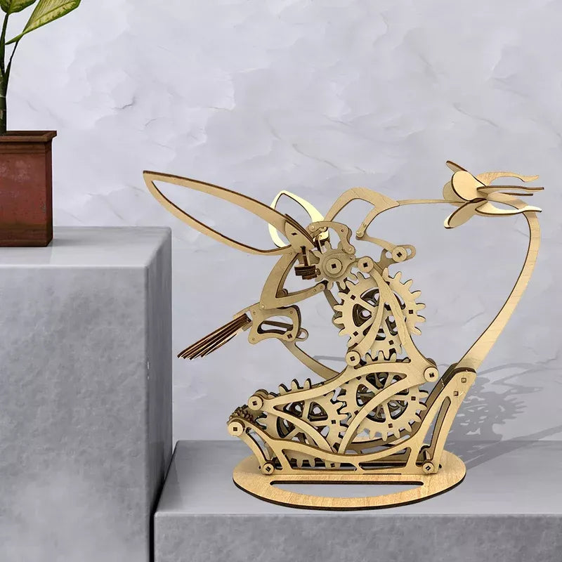 Hjemix | 3D Tre Mekanisk Kolibri og Tre Mekanisk Skilpadde