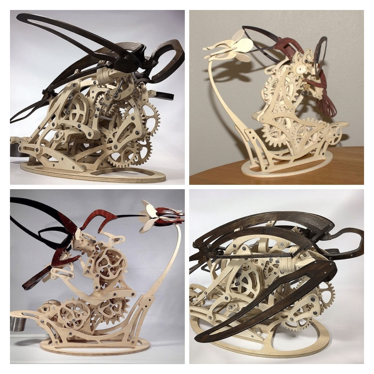 Hjemix | 3D Tre Mekanisk Kolibri og Tre Mekanisk Skilpadde