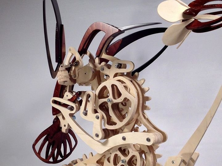 Hjemix | 3D Tre Mekanisk Kolibri og Tre Mekanisk Skilpadde