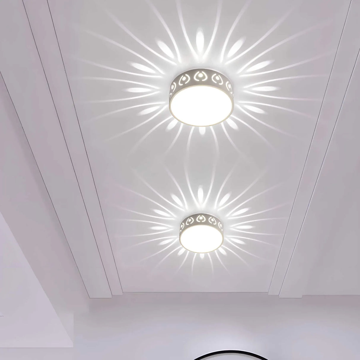 Hjemix | LED taklampe - for entré, gang og balkong