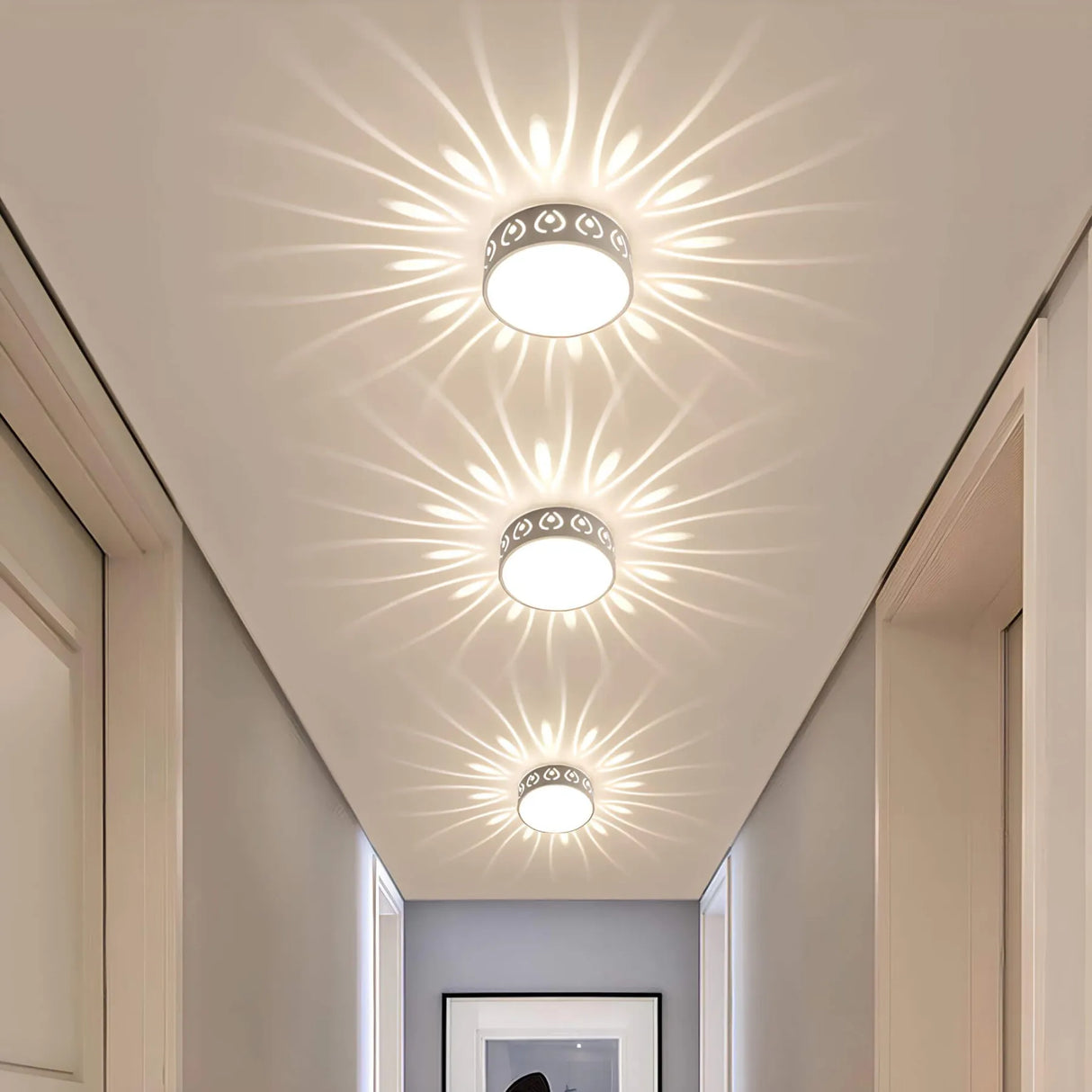 Hjemix | LED taklampe - for entré, gang og balkong