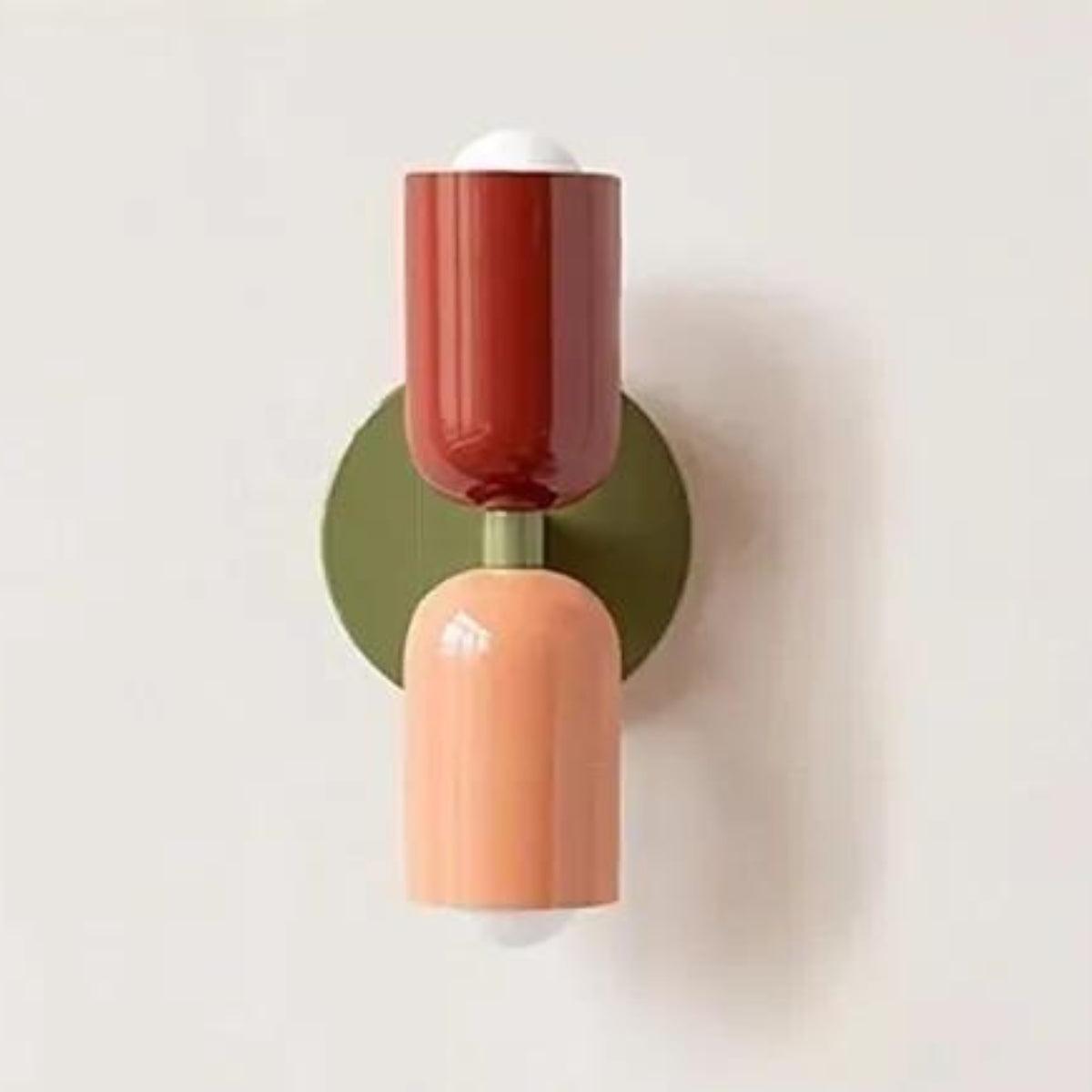 Hjemix | Dobbel Hode Vegglampe