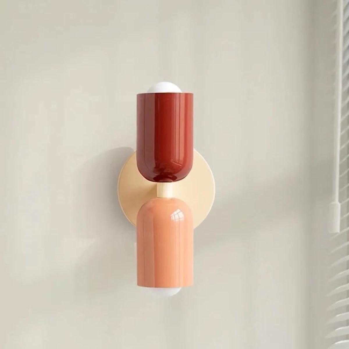 Hjemix | Dobbel Hode Vegglampe