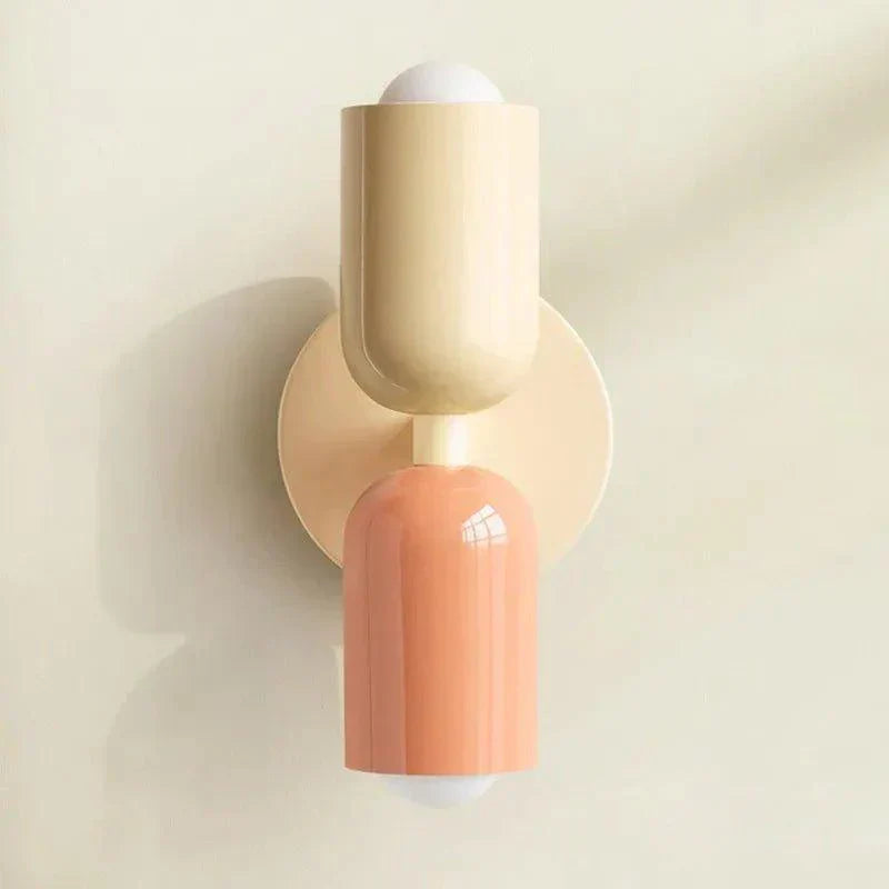 Hjemix | Dobbel Hode Vegglampe