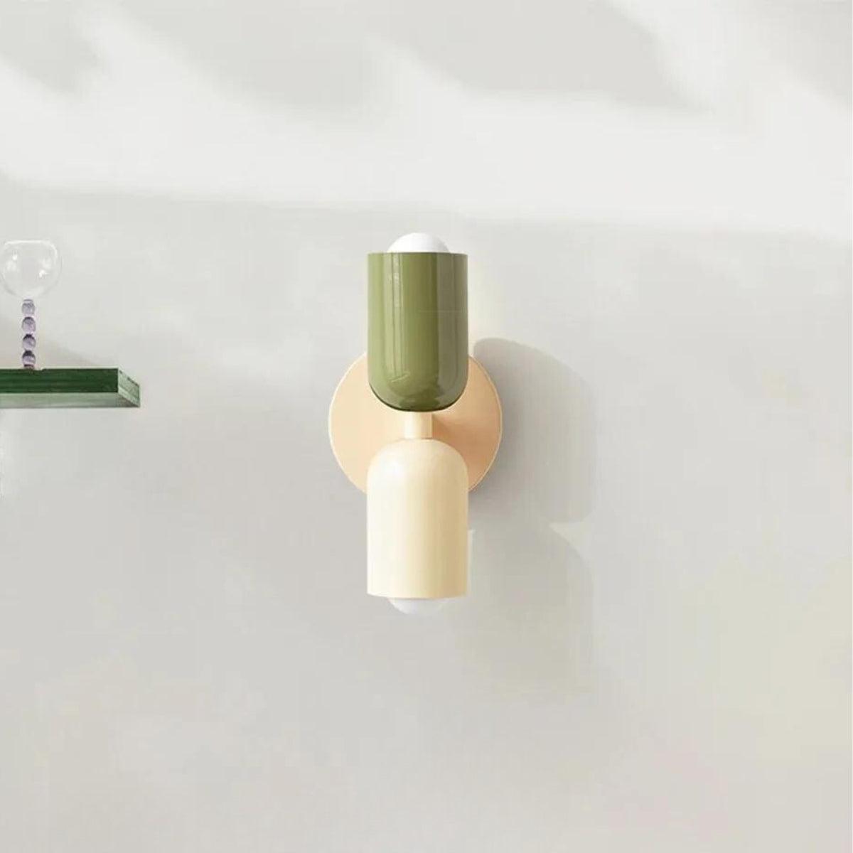 Hjemix | Dobbel Hode Vegglampe