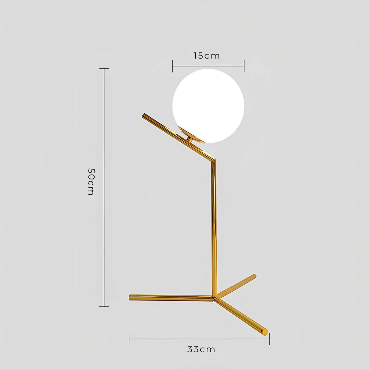 Hjemix | Glass Bordlampe