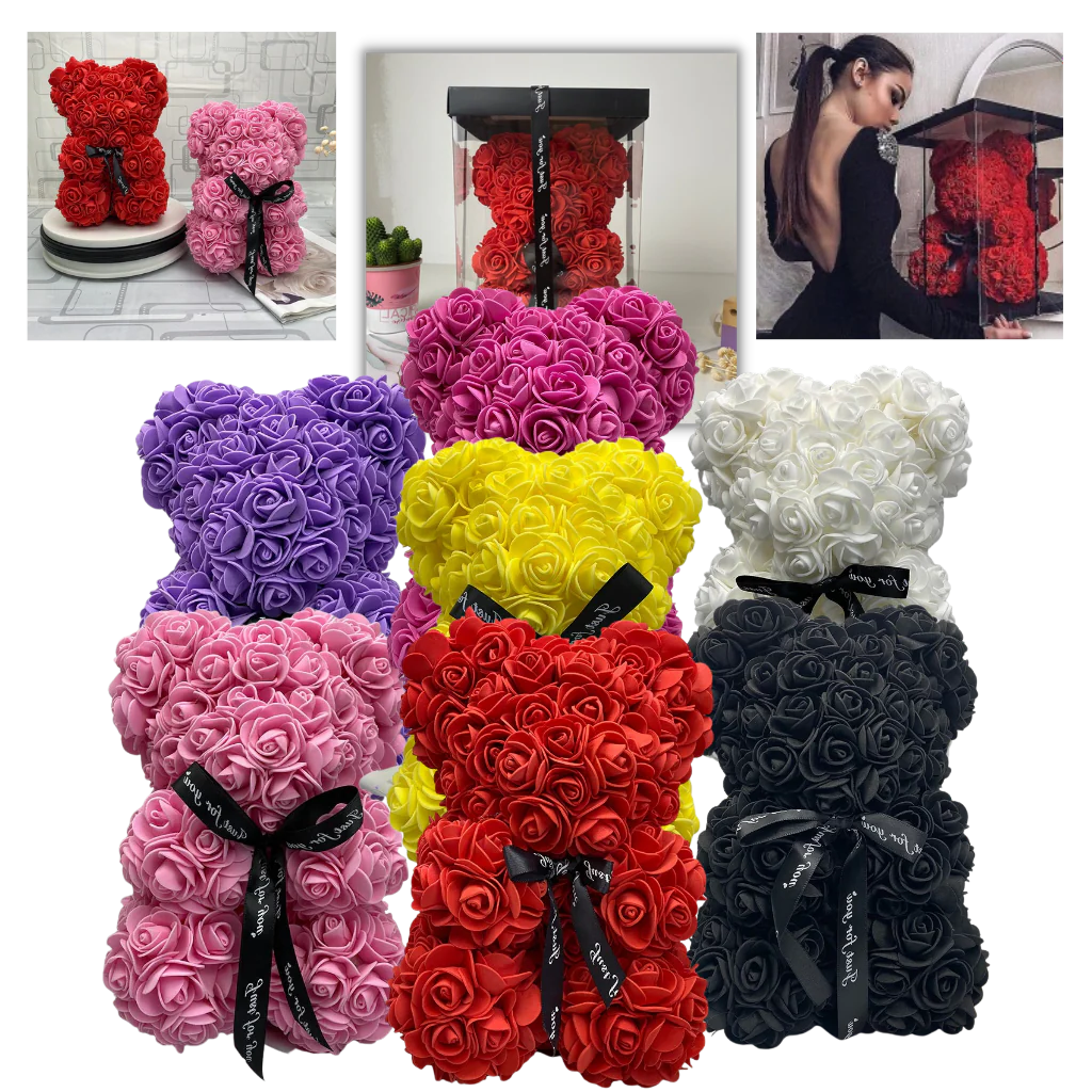 Hjemix | Rose Teddybjørn