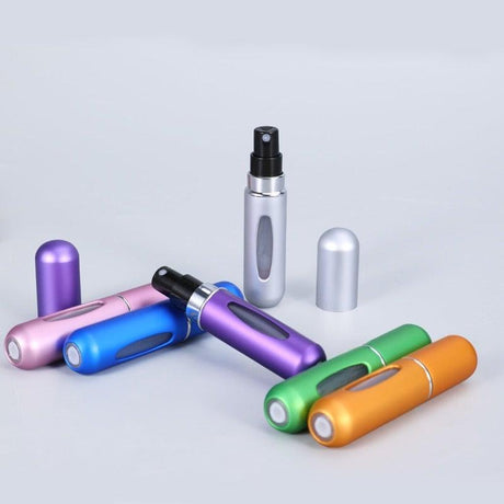 Hjemix | Parfyme Atomizer - Bærbar Mini Etterfyllbar Parfymeflaske med Sprayhode