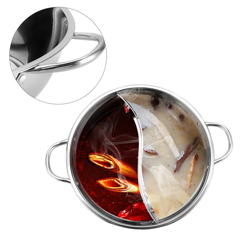 Hjemix | Hot Pot Twin Split Rustfritt Stål Panne