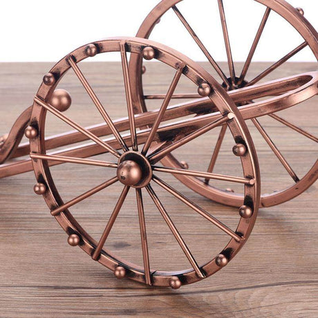 Hjemix | Antique Cannon Wine Bottle Holder