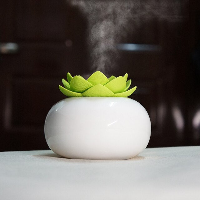 Hjemix | Lotus Ceramic Simplicity Aroma Luftfukter