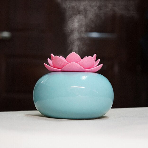Hjemix | Lotus Ceramic Simplicity Aroma Luftfukter