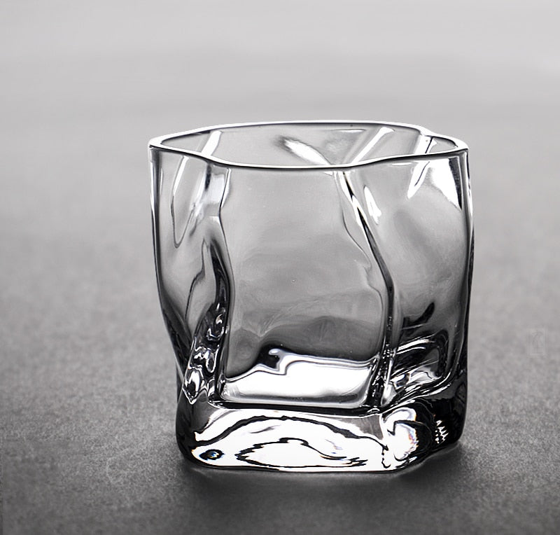 Hjemix | Forvrengt Tekstur Whisky Glass Sett