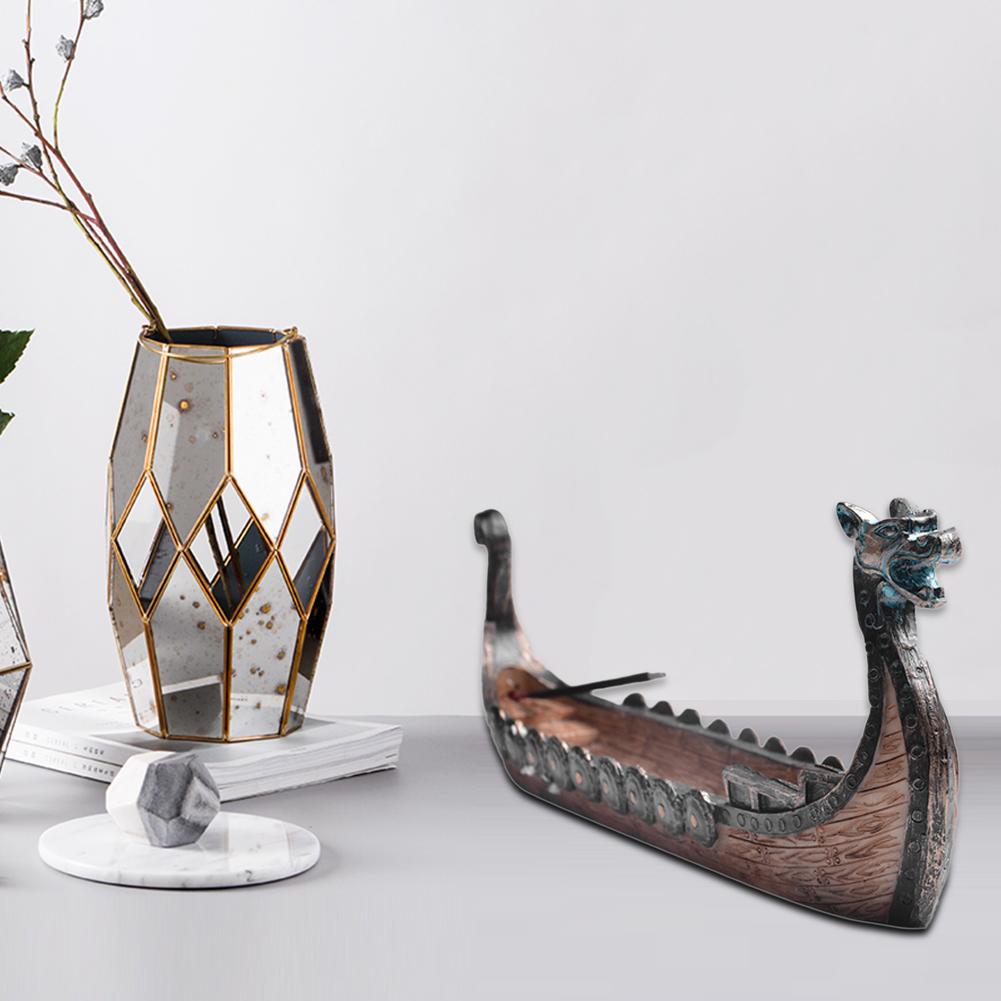 Hjemix | Retro Dragebåt Røkelsesholder