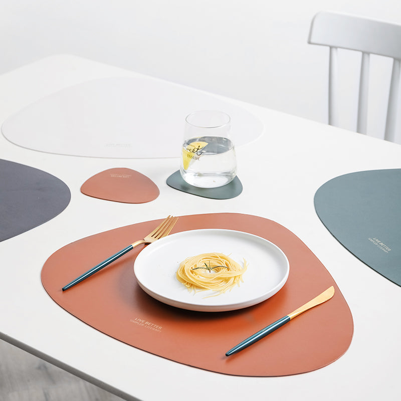 Hjemix | 4 farger trekant plassmatte sett