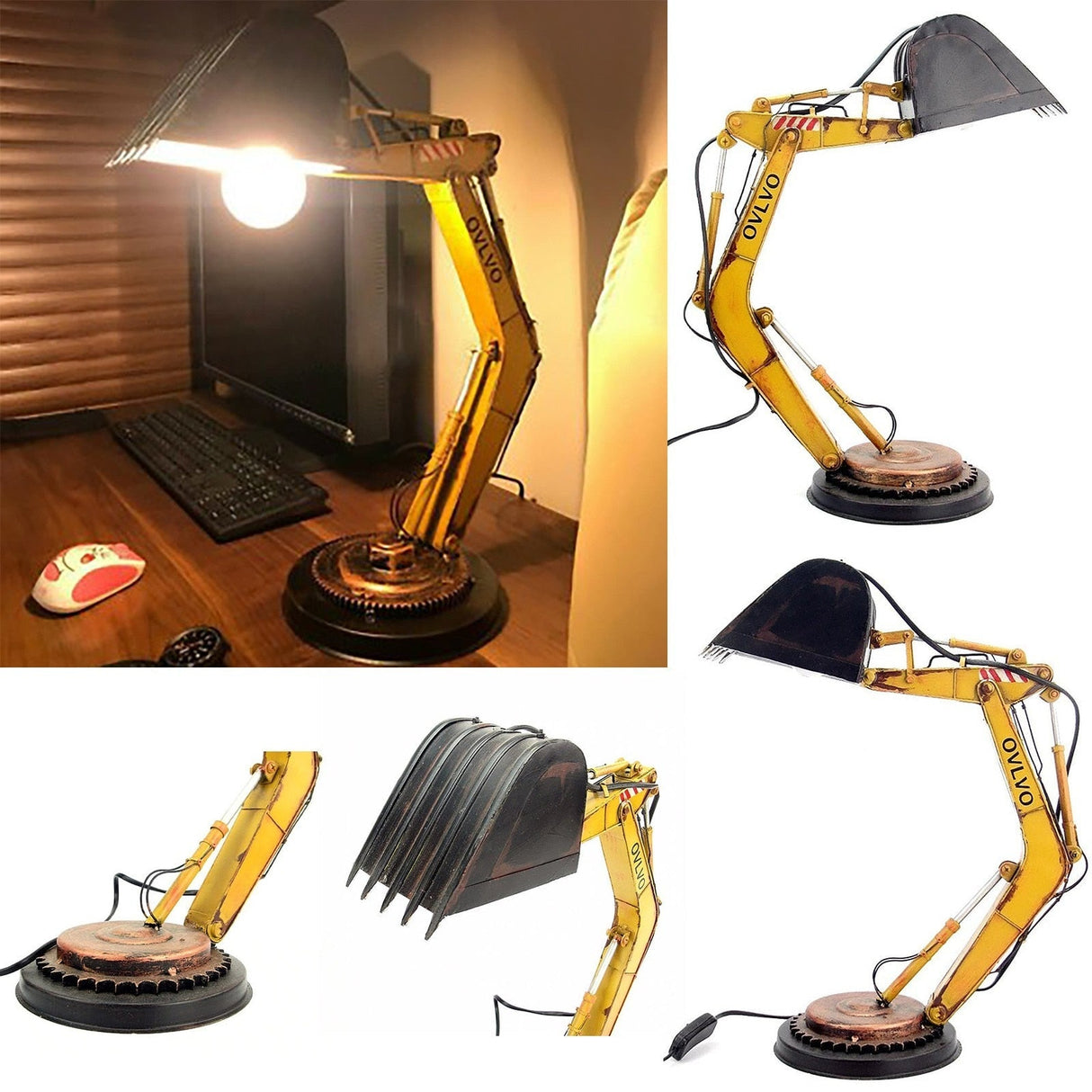 Hjemix | Unique Digger Bordlampe