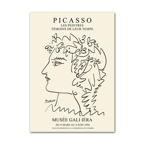 Hjemix | Henri Matisse Picasso Abstrakt Lerret