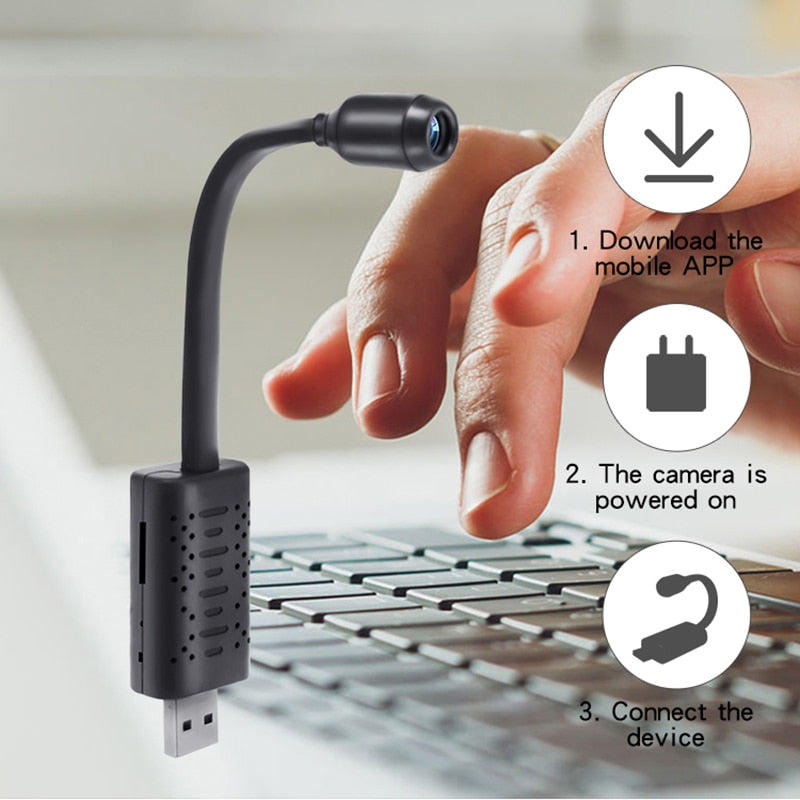 Hjemix | Wifi Mini HD Smart Overvåkningskamera