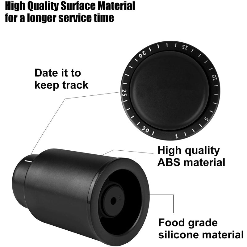 Hjemix | Reusable Vacuum Wine Bottle Stopper