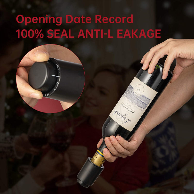 Hjemix | Reusable Vacuum Wine Bottle Stopper