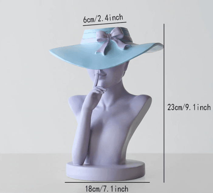 Hjemix | Harpiks Portrett Blomsterkrukke